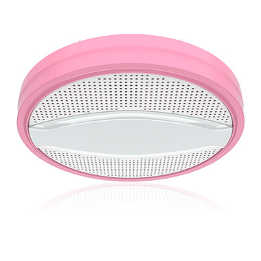 时尚外观粉色智能蓝牙音响灯LED智能吸顶灯