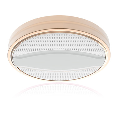 Fashion Gold Indoor Wireless Speaker LED Smart Ceiling Light